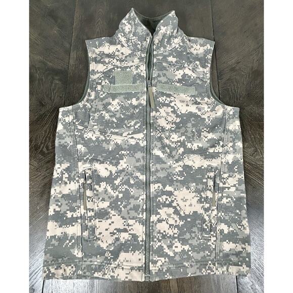 Massif Elements Military ACU Digital Camo Free IWO Vest Size Small Long EUC - Picture 1 of 6